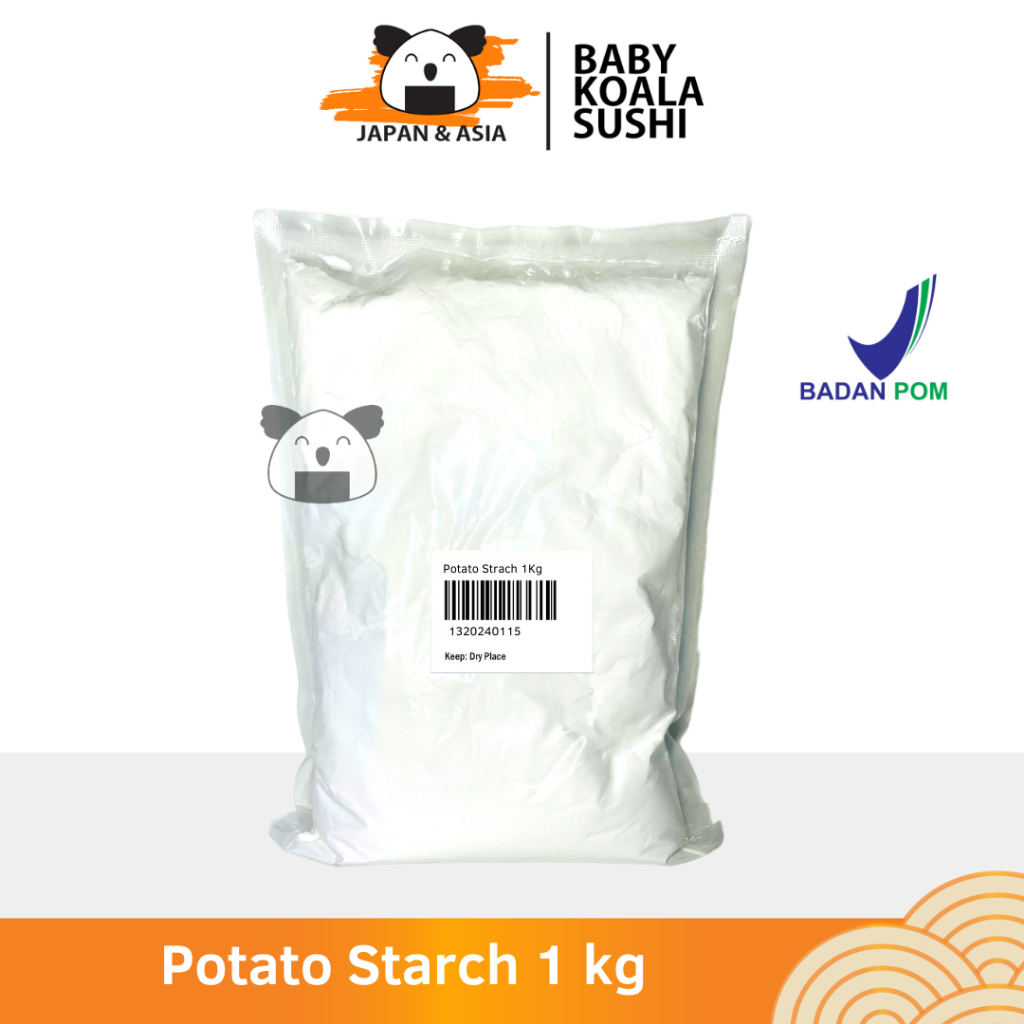 

POTATO STARCH Tepung Pati Kentang 1 Kg │ for Baking Import
