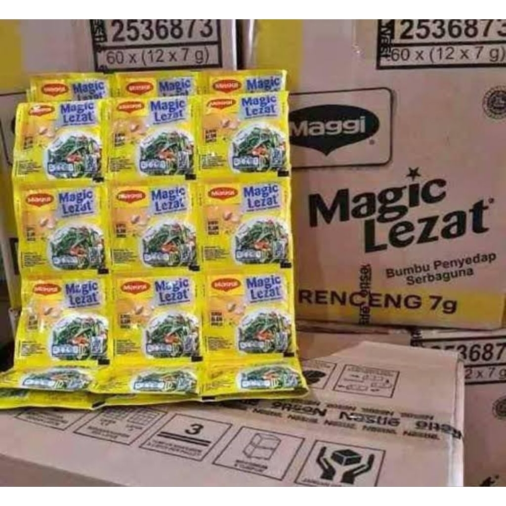 

Maggi Magic Lezat 1 Karton ( Isi 720 Sachet )
