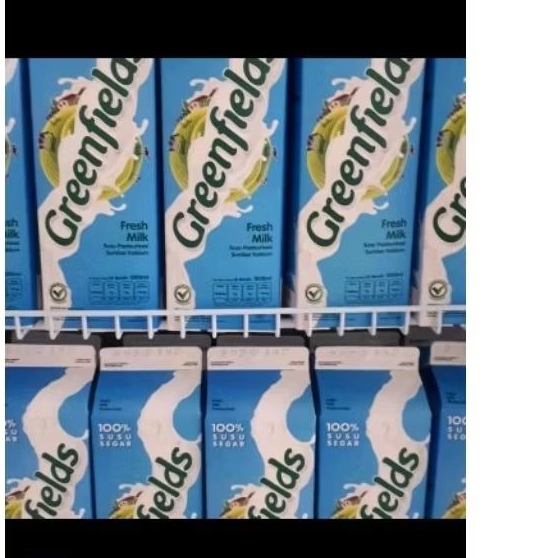 

susu Greenfield fresh milk 1 kartton isi 12 liter