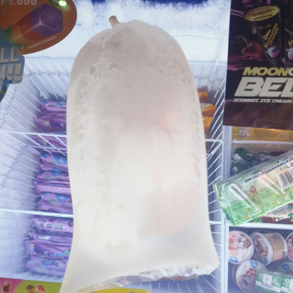 

es batu air matang ukuran jumbo berat 1kg-1,5kg