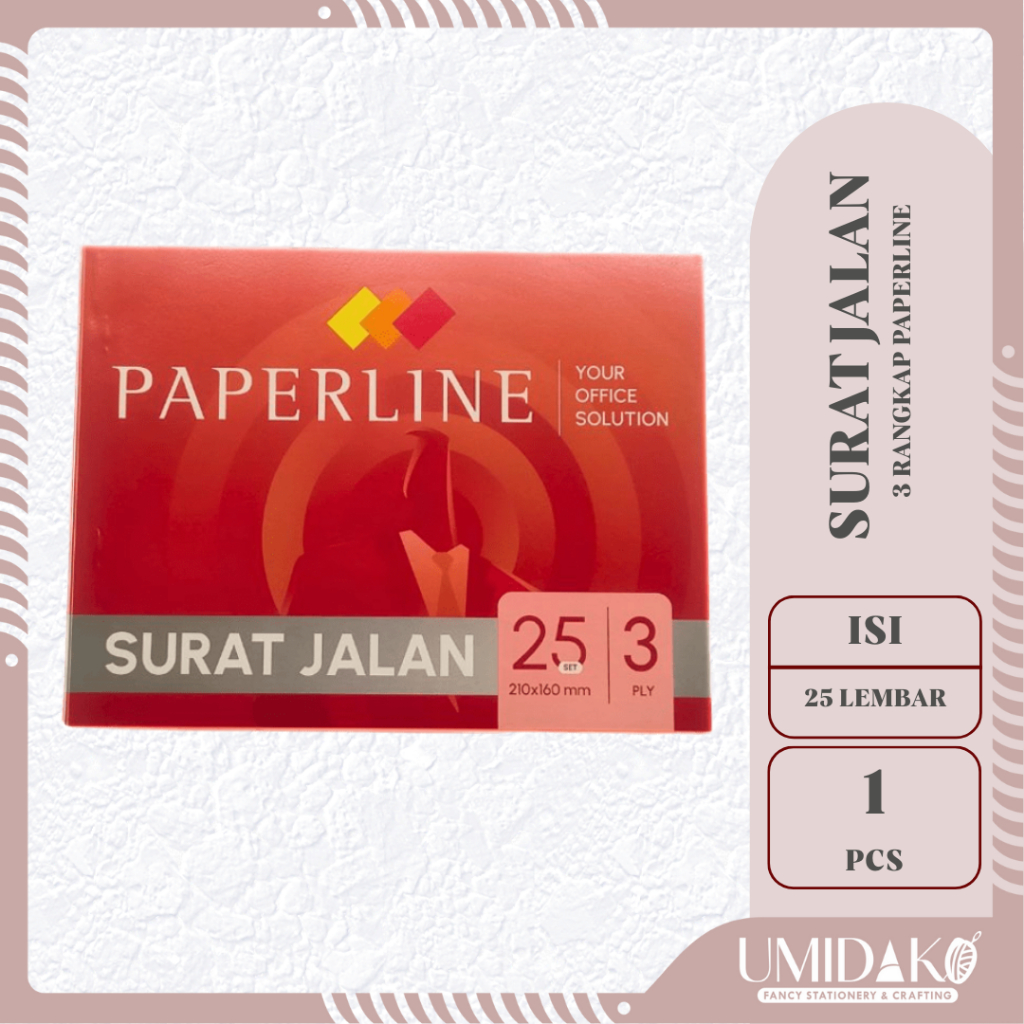 

[UMIDAKO] SURAT JALAN PAPERLINE / SURAT JALAN 3PLY PAPERLINE