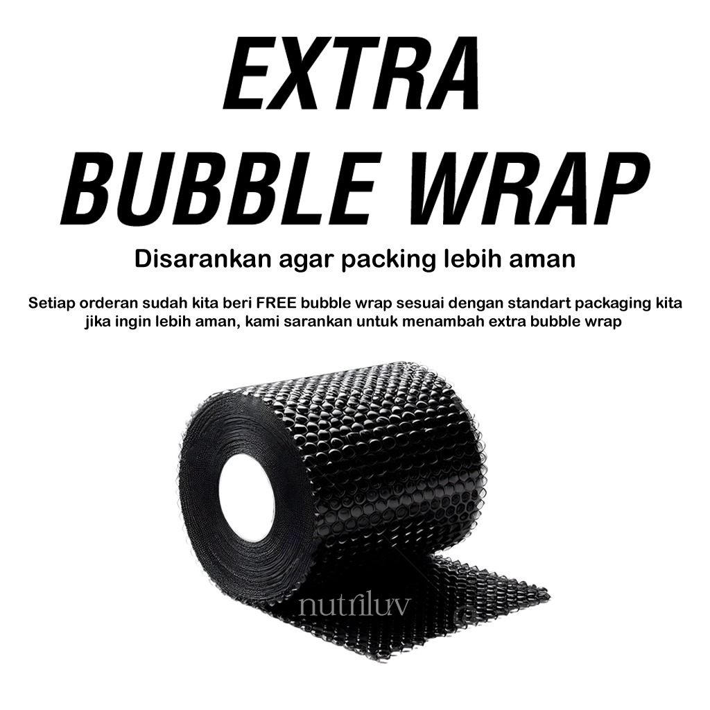 

Tambahan Bubble Wrap Biar Paket Lebih Aman Prend - Nutriluv Official Store