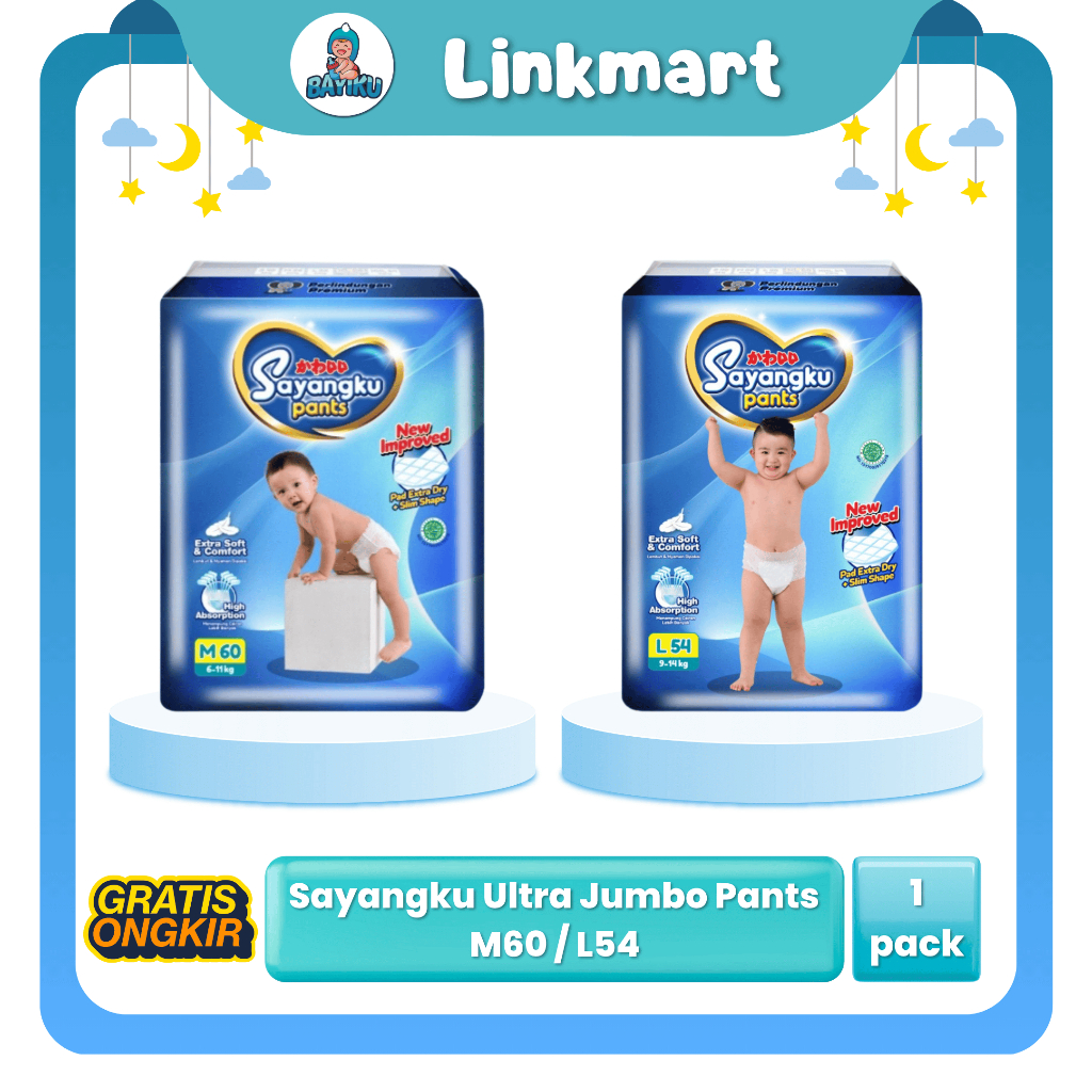 SAYANGKU PANTS BAG BESAR  M60 / L54
