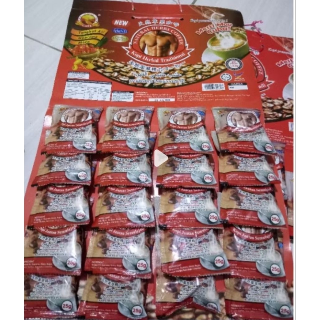 

kopi semula jadi 1sachet
