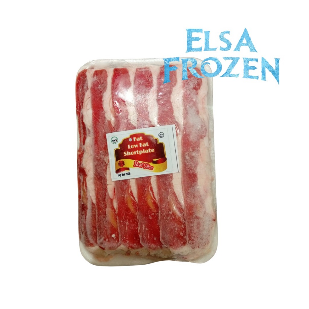 

AUS BEEF SLICE FAT SHORTPLATE 500GR (TR) / DAGING IMPORT PILIHAN