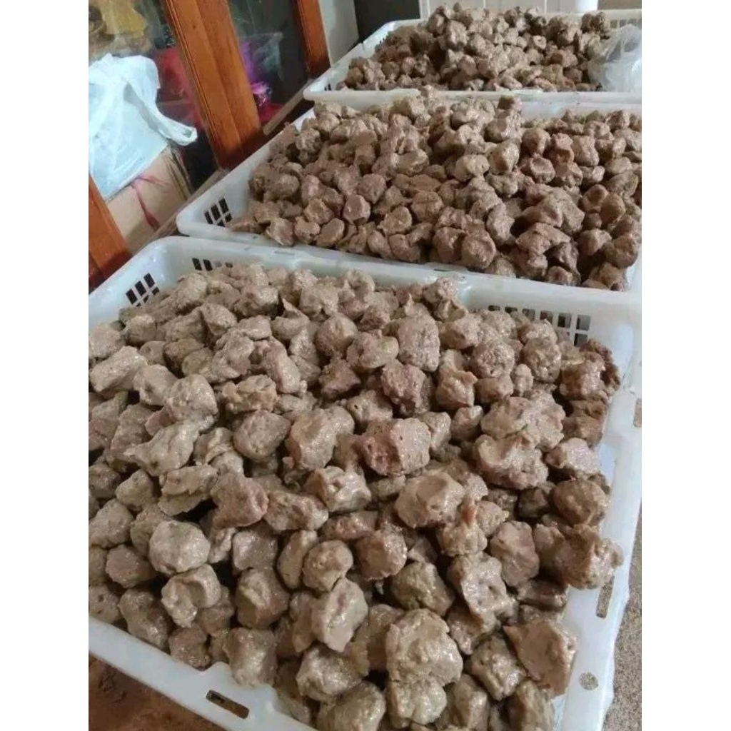 

Baso goreng ikan isi 100 pcs free bumbu Baso goreng pangalengan