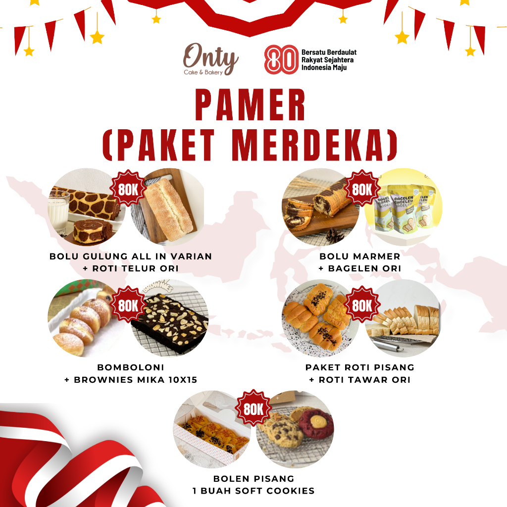 

PAKET DISKON GEDE / BOLU / ROTI / COOKIES / HAMPERS / SPESIAL / MURAH