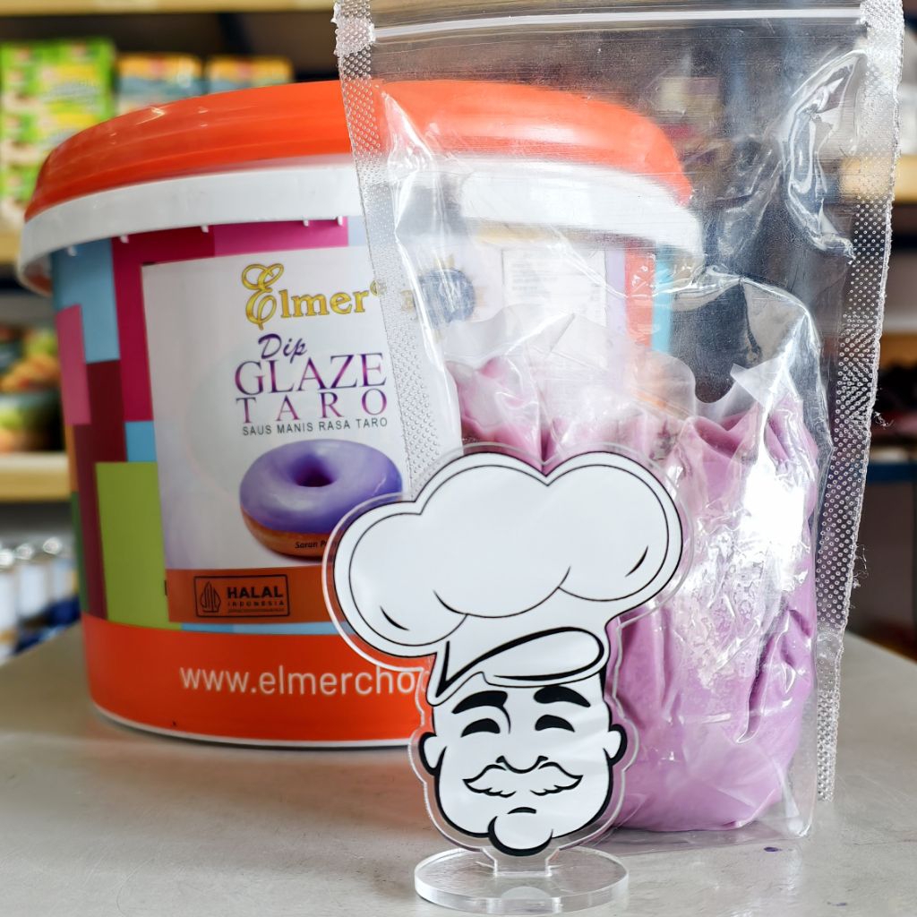 

Elmer Glaze Taro 250Gr / Topping Donat Taro / Dip Glaze Taro Elmer