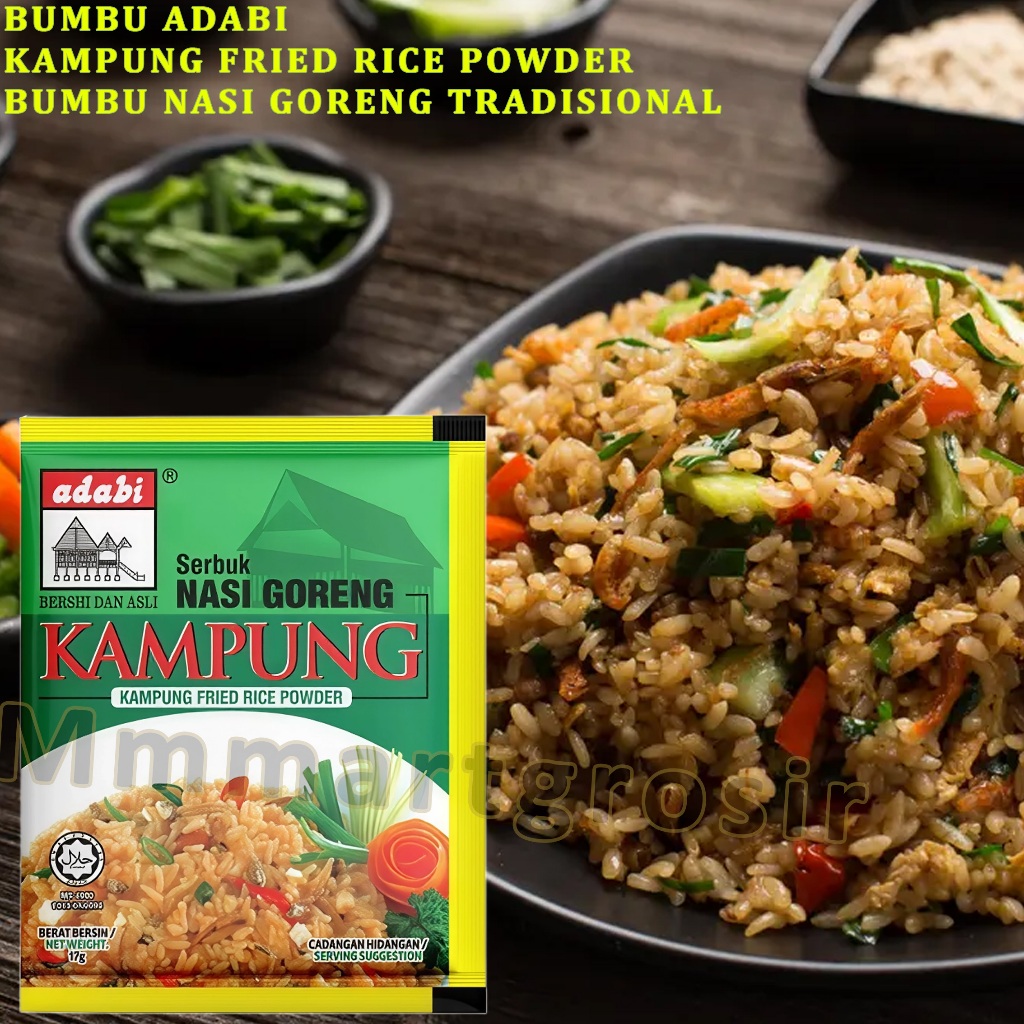 

Adabi / Bumbu Nasi Goreng Tradisional / Bumbu Nasi Goreng Kampung / 17gr