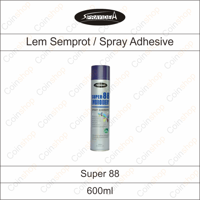 

Spray Adhesive Super 88 Lem Semprot 600ml Per Kaleng