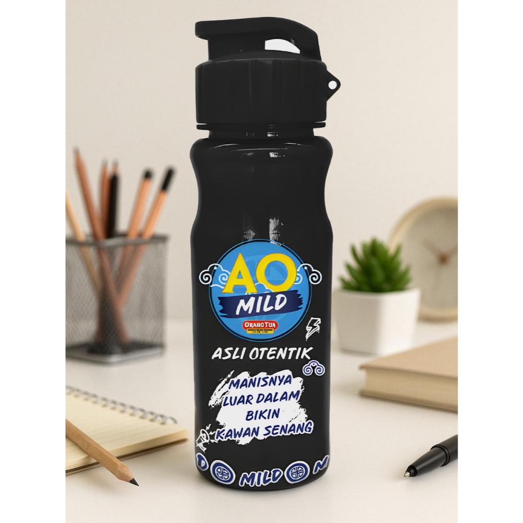 Botol Minum Tumblr AO Mild 600ml - Official Merchandise Orang Tua
