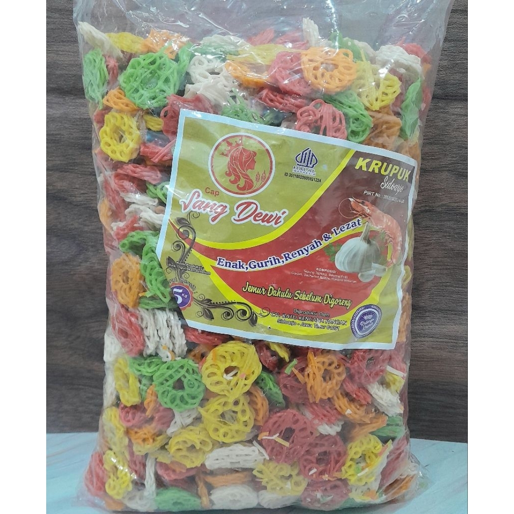 

Krupuk Sb Mawar Warna 500gr dan 1Kg
