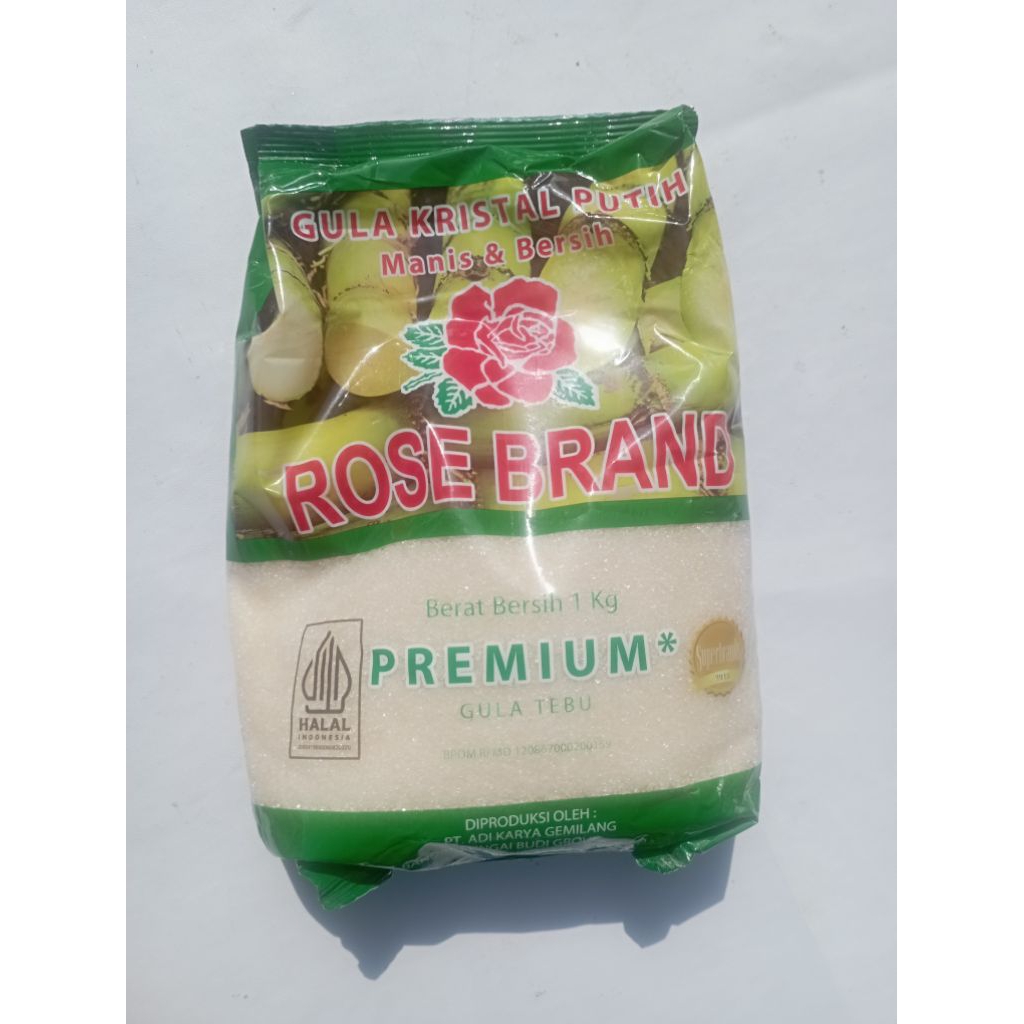 

Gula Pasir Gula Putih Rose Brand Premium Hijau