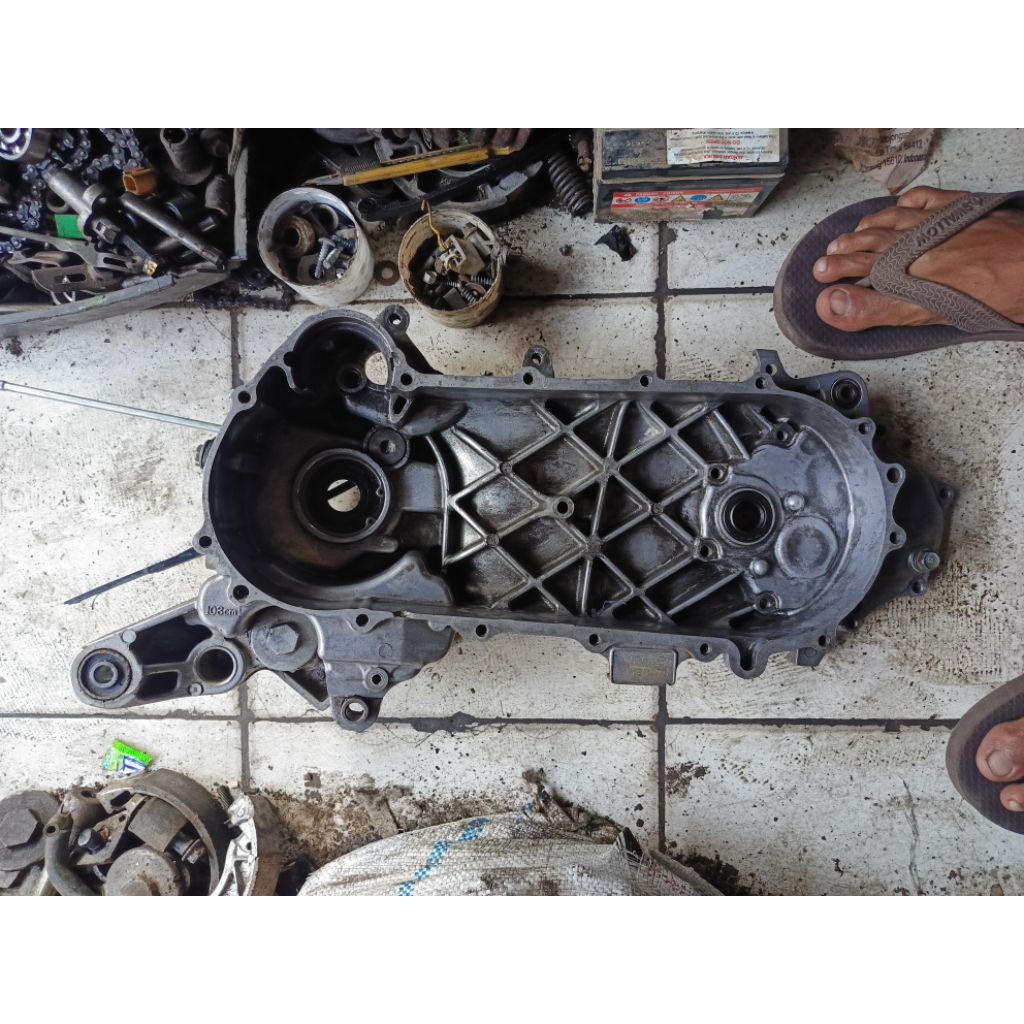 krengkes kiri beat karbu original copotan motor