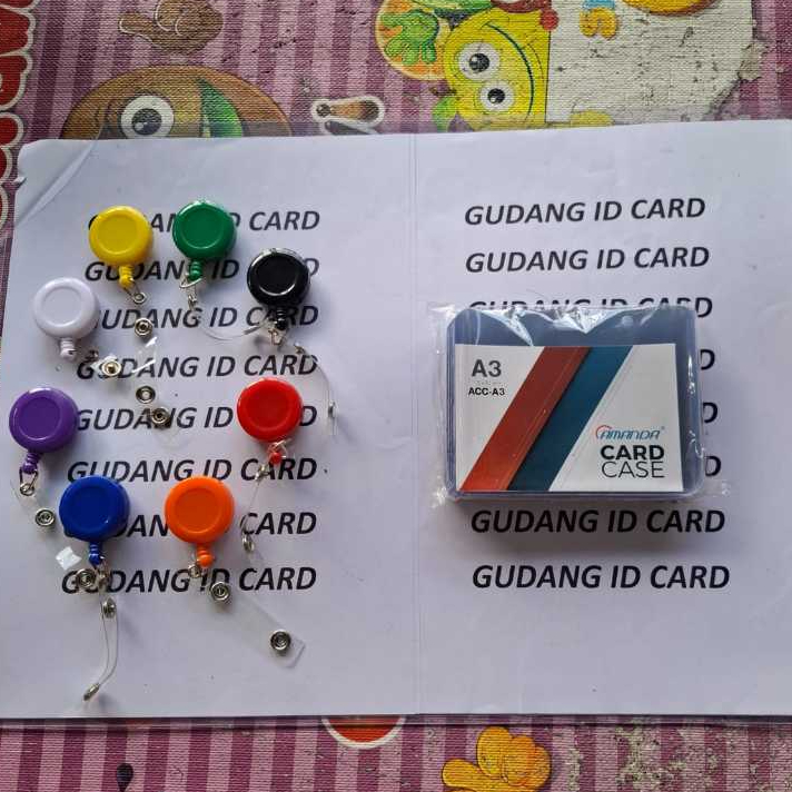 

Paket Card Case A3 dengan YoYo ID Beragam Warna