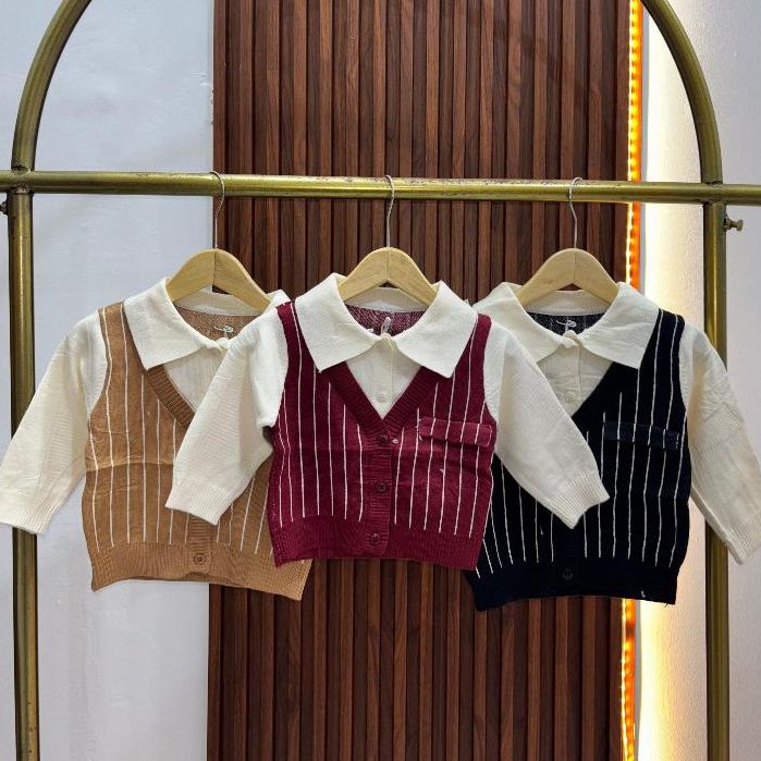 Atasan Kaka Model Rompi Anak