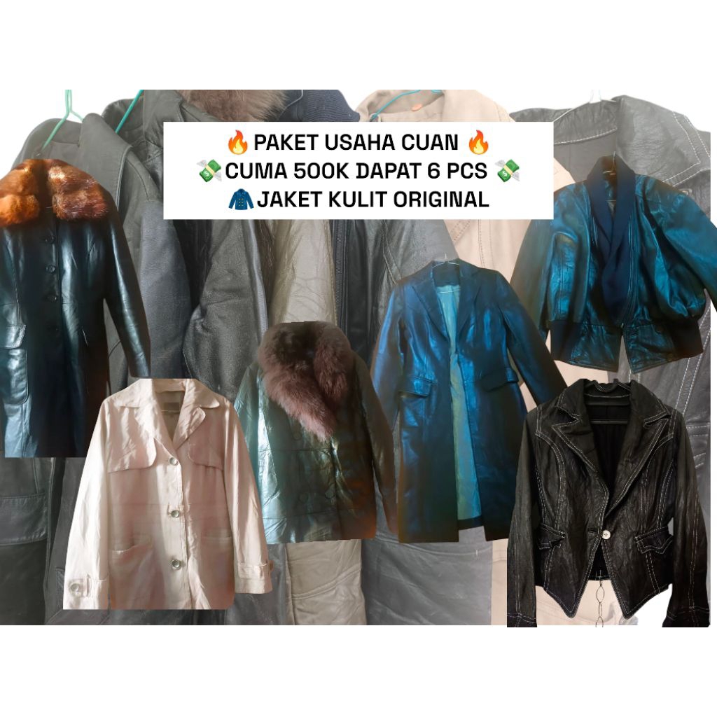 PaketUsahaJaketKulit