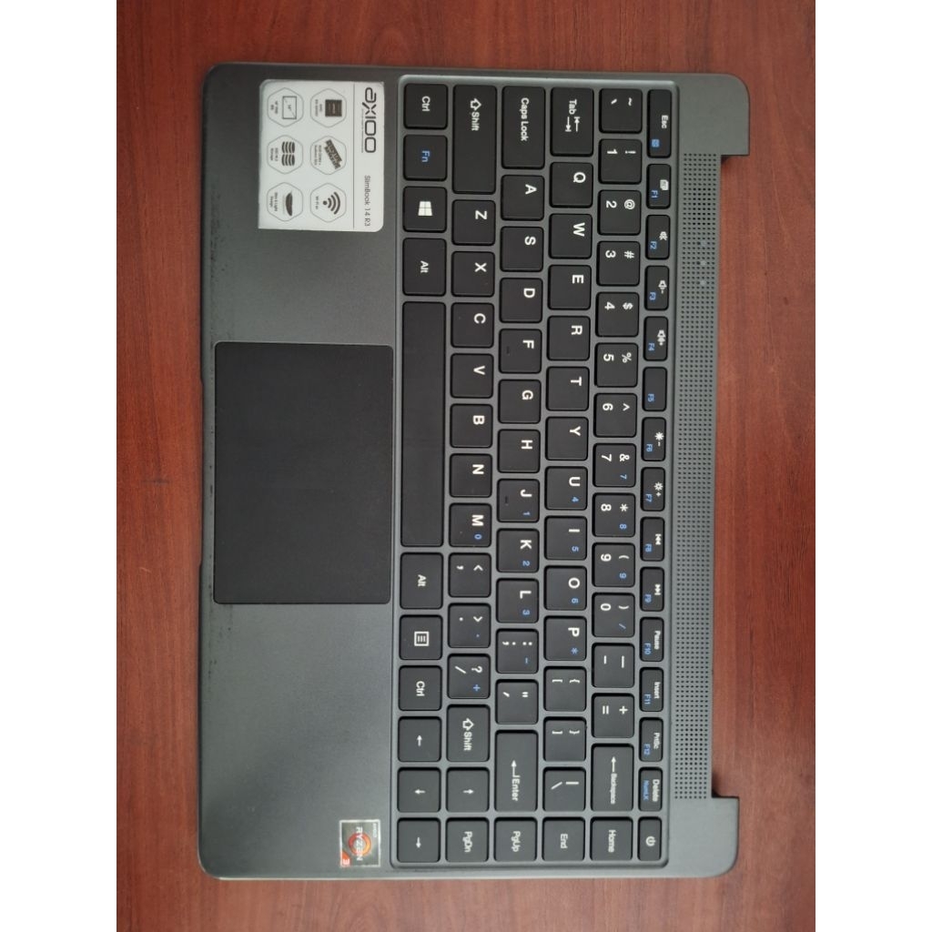 Palmrest+keyboard ok axioo Slimbook 14 R3 secound original