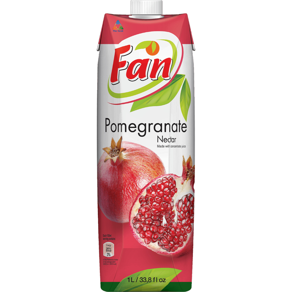 (The Habit) Fan Juice 1 Liter All Varian Fan Juice Natural Fruit 1Liter / orange / pomegranate / app