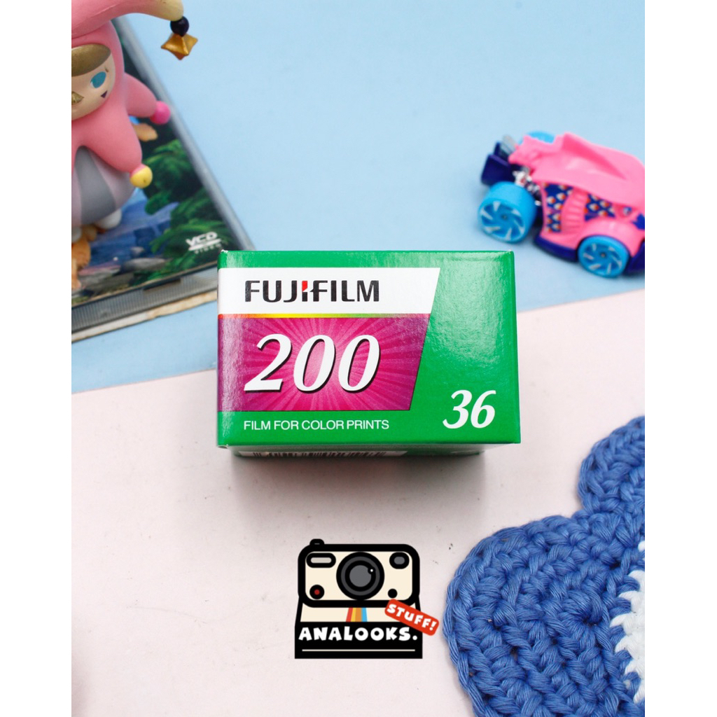 Fujifilm 200 Roll Film Kamera Analog 35mm SLR Pocket Rangefinder