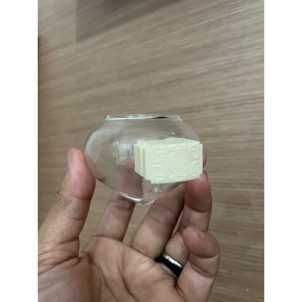 SATUAN CEPUK Kaca ceper tempat makanan burung kicau model unik dan higienis cocok untuk burung kicau