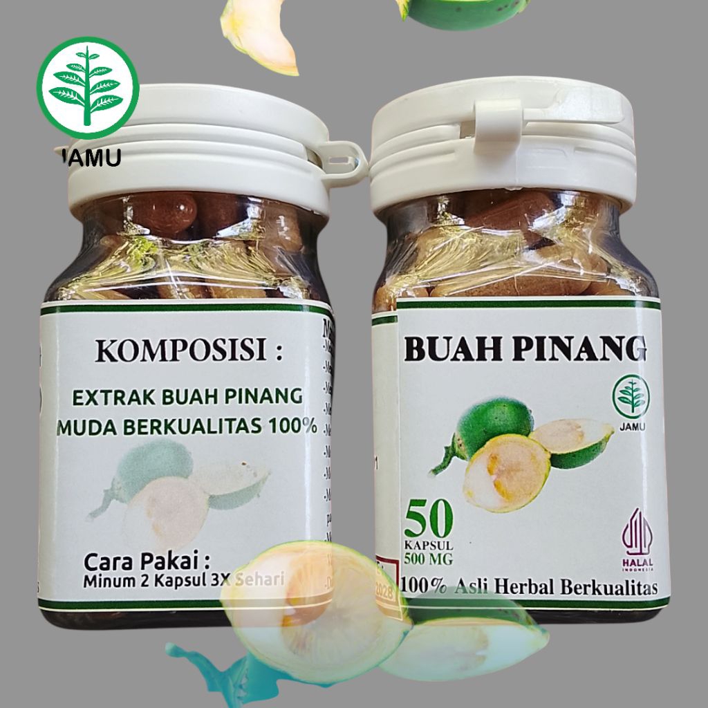 Bubuk Pinang Muda Kemasan Botol