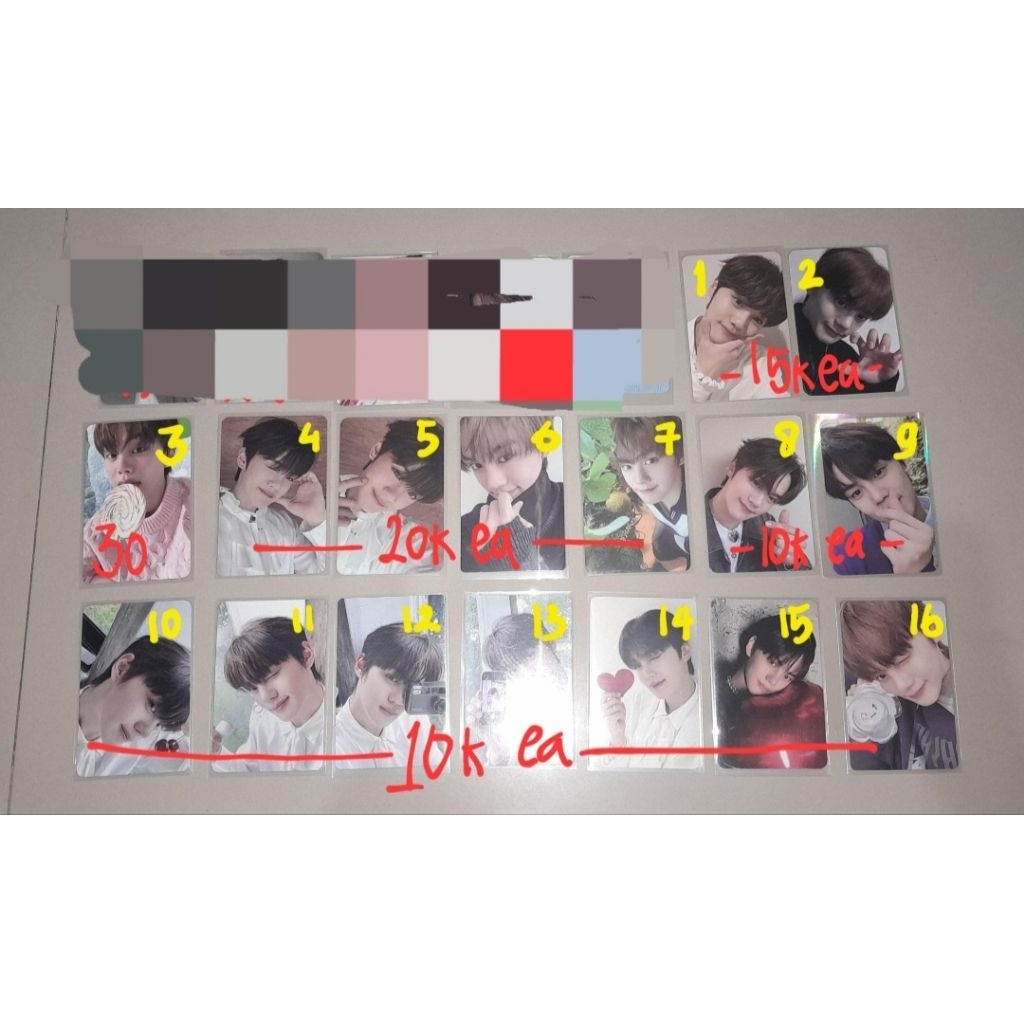 kim gyuvin zerobaseone zb1 photocard pc official