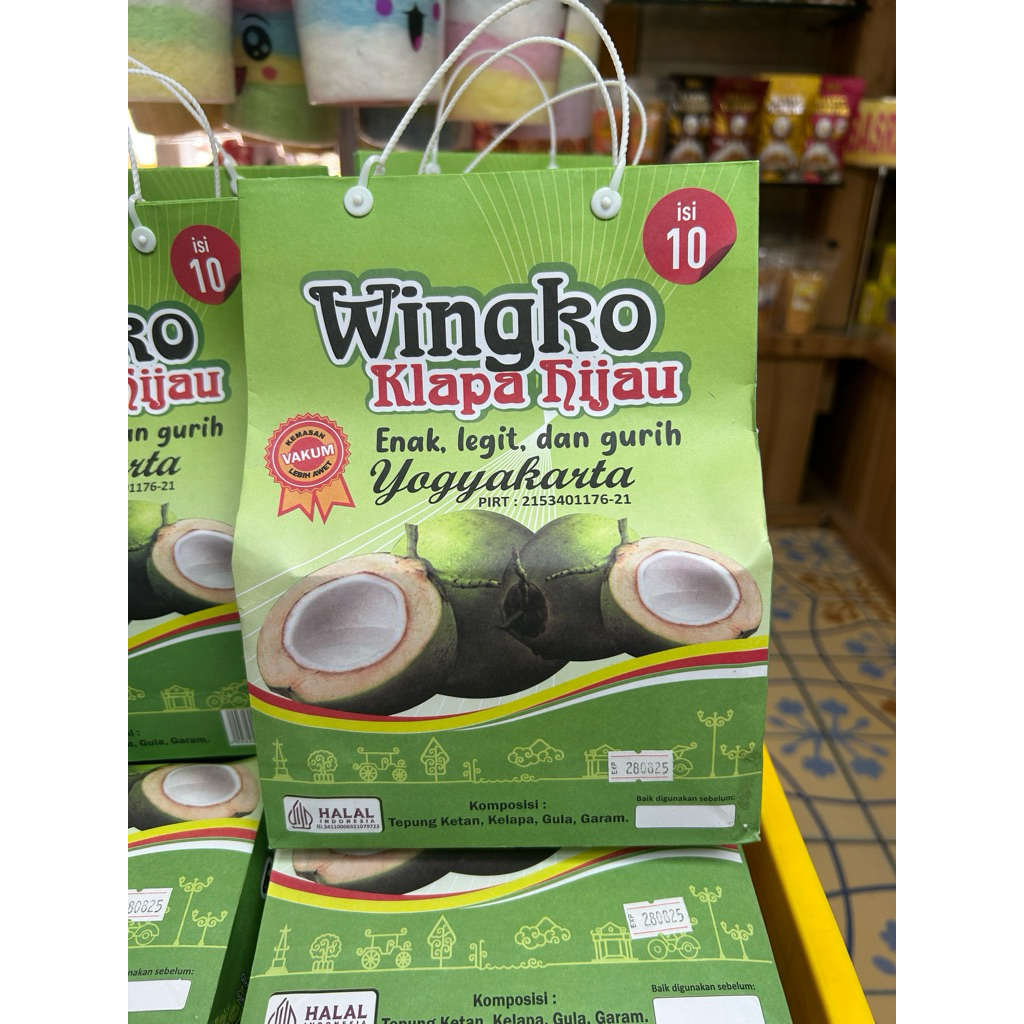 

WINGKO KLAPA HIJAU KHAS JOGJA ISI 10