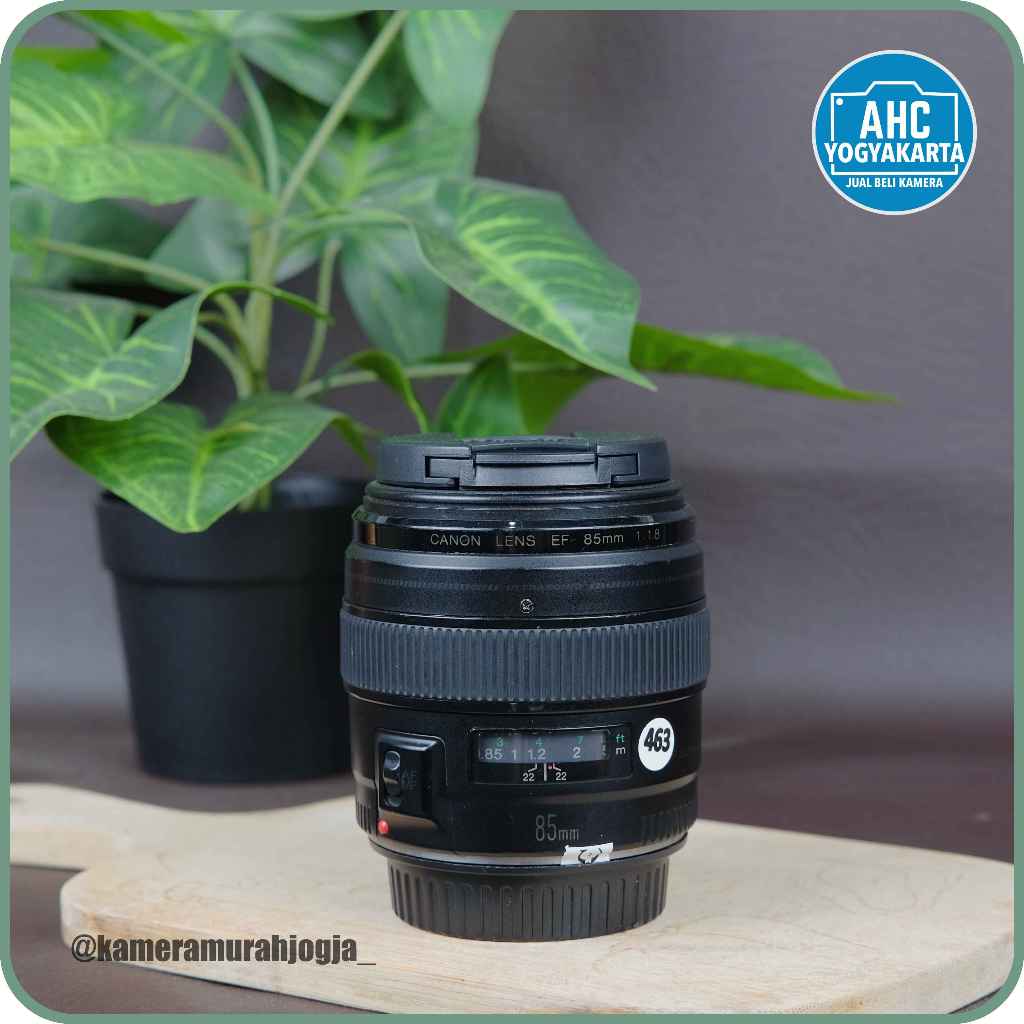 Lensa Fix Canon 85mm F1.8 / Canon 85mm F1.8
