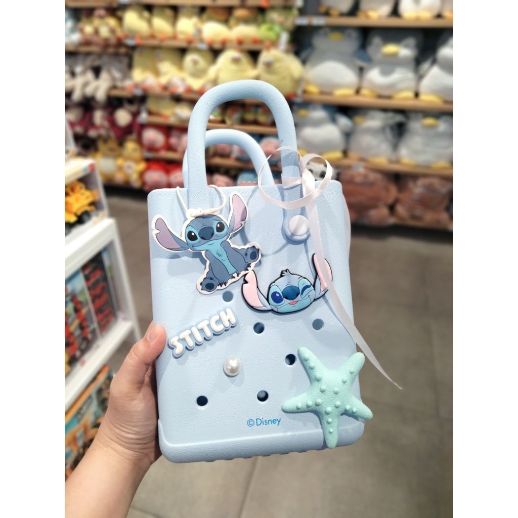 MINISO - DISNEY LILO&STITCH TAS HAND BAG SMALL/TAS JINJING  - JASTIP