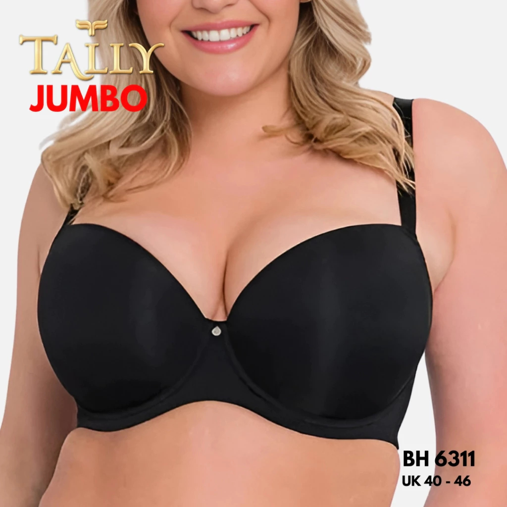TALLY BH 6311 BRA Kawat Busa Tipis Kait 4 (Cup E)