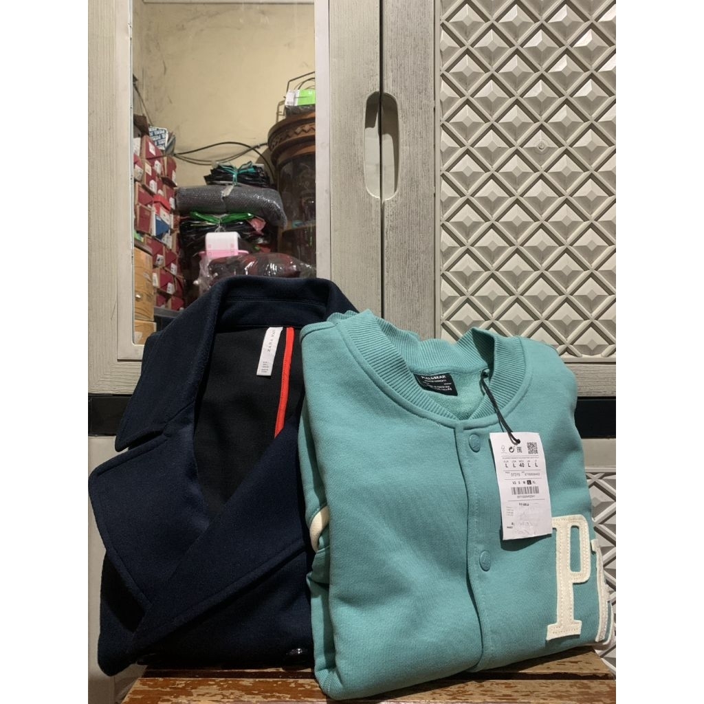 ORIGINAL OUTERWEAR COAT WOOL ZARA JACKET BOMBER PULL & BEAR COTTON COMFORT DOUBLE BREASTED STRETCH