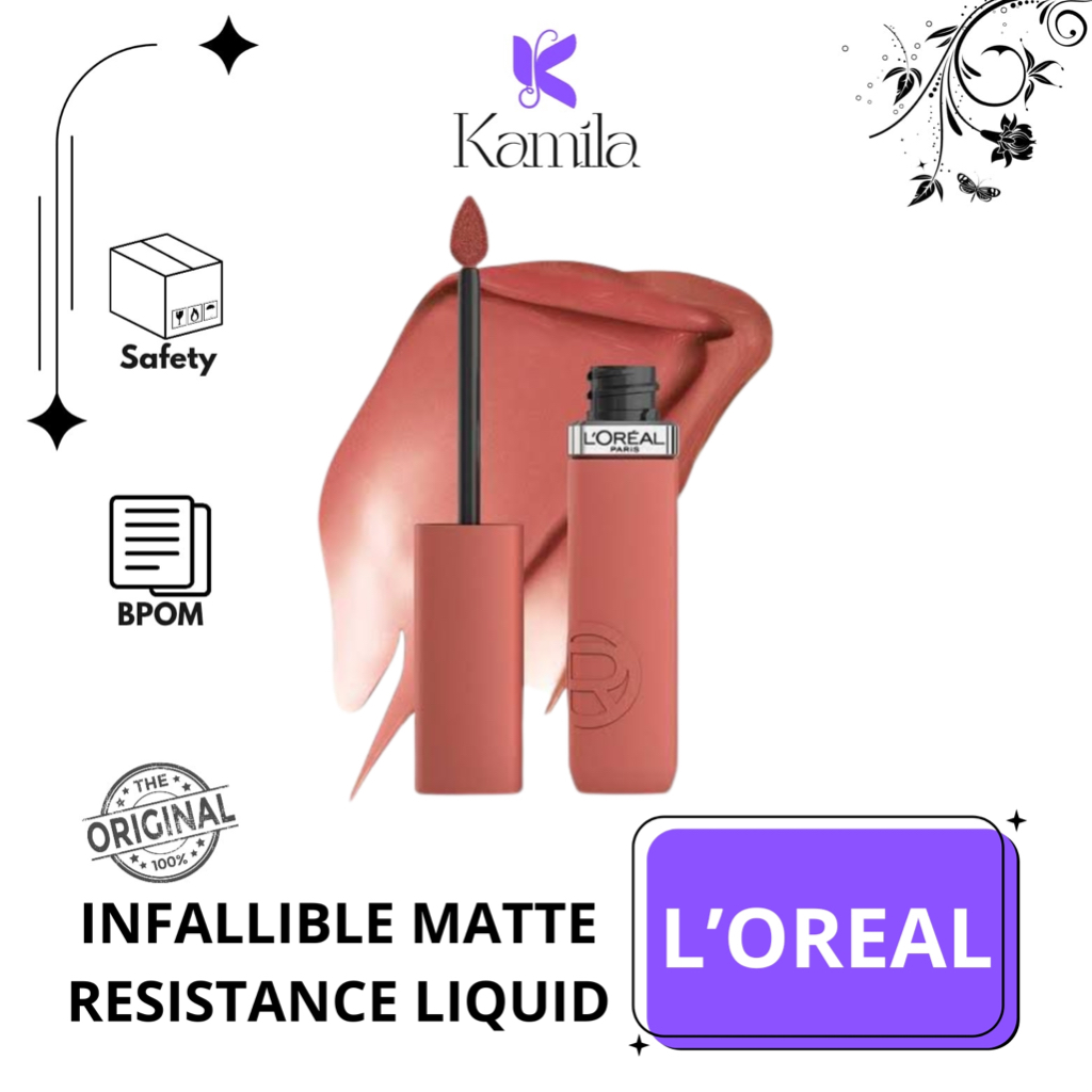 L’oreal Lematte Lipstik Liquid Loreal Termurah