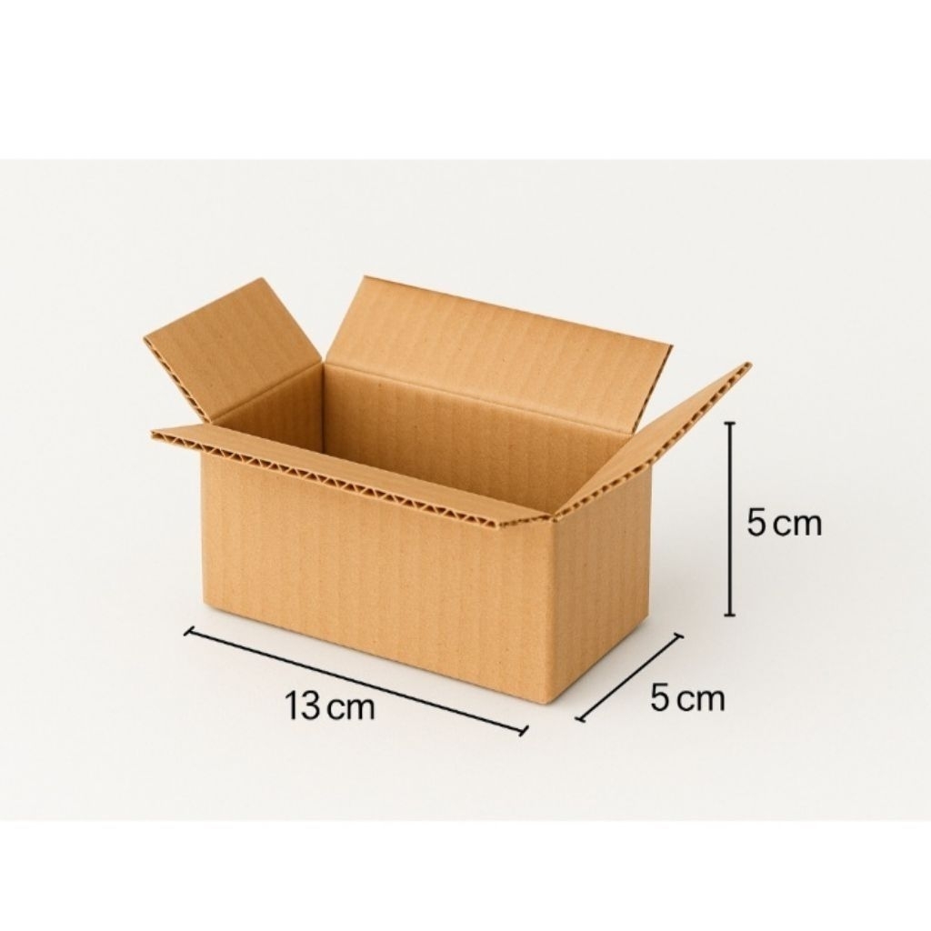 

kardus packing 13x5x5 polos murah