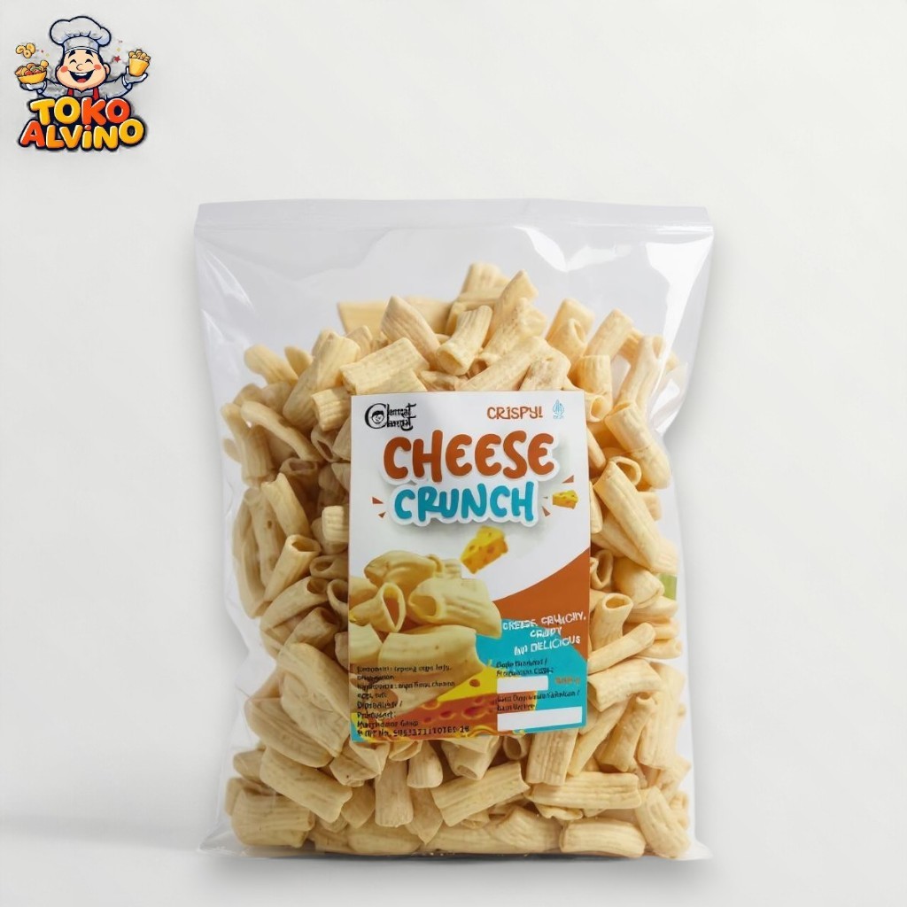 

CHEESE CRUNCH | MAKARONI KEJU EDISI PUAS STOK 500GR & 1KG, NAGIHNYA GAK NANGGUNG!