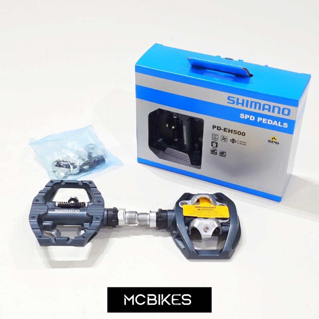 Shimano SPD PD-EH500 Dual Platform Pedal - Cleat and Flat