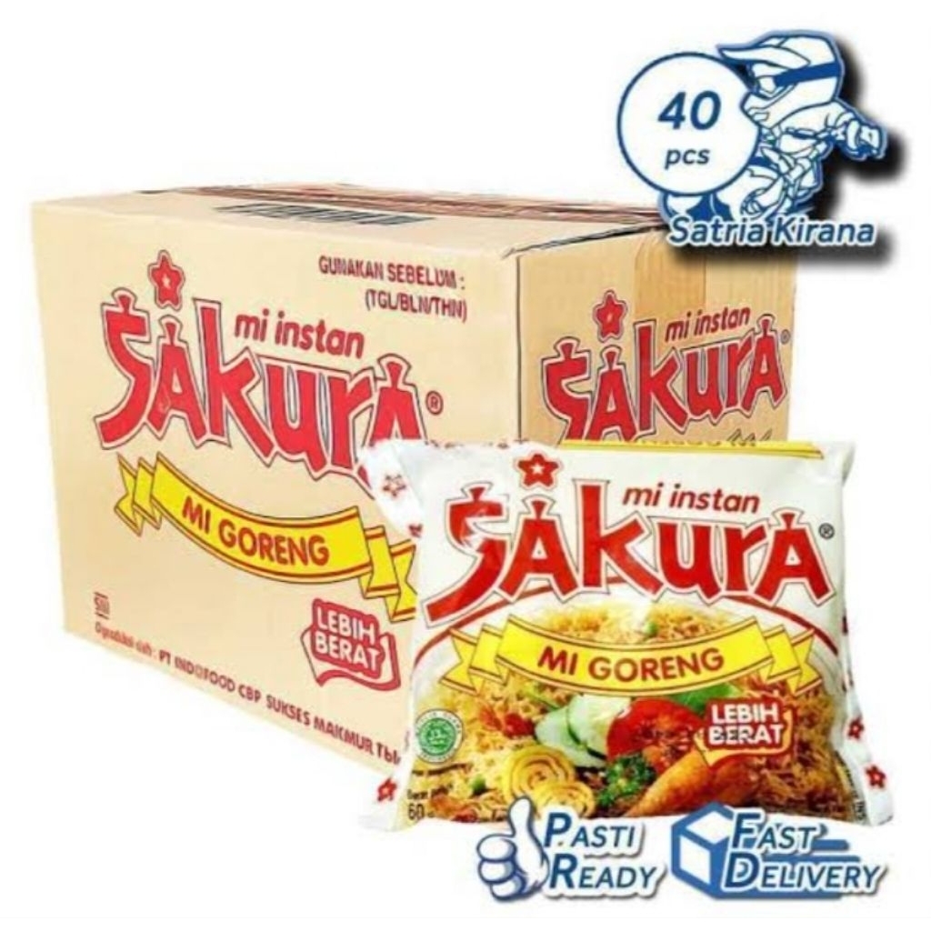 

Mie sakura Goreng 1dus