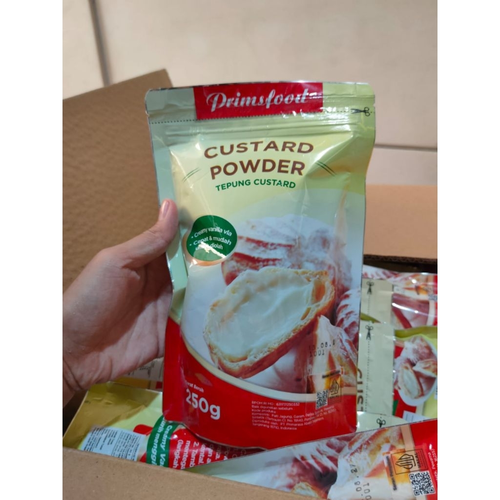 

CUSTARD POWDER INSTANT 250 GR / CREAM CUSTARD POWDER