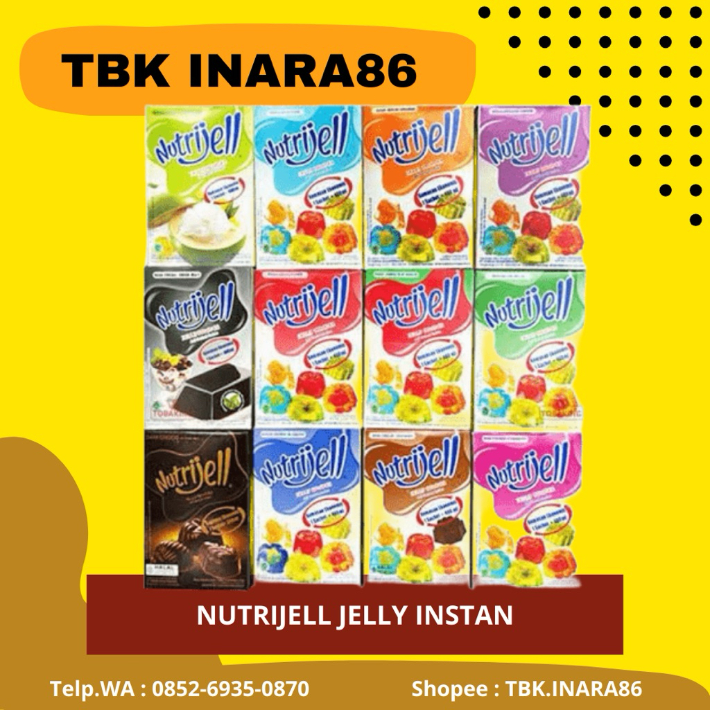 

Nutrijell Jelly Powder Bubuk – Praktis, Cepat, dan Lezat Aneka Rasa