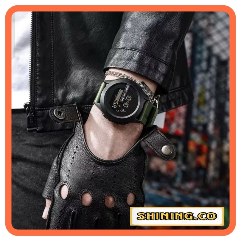 JAM TANGAN QUIKSILVER SPORTY DIGITAL TERBARU BISA ALARM STOPWATCH HARI TANGGAL KALENDER