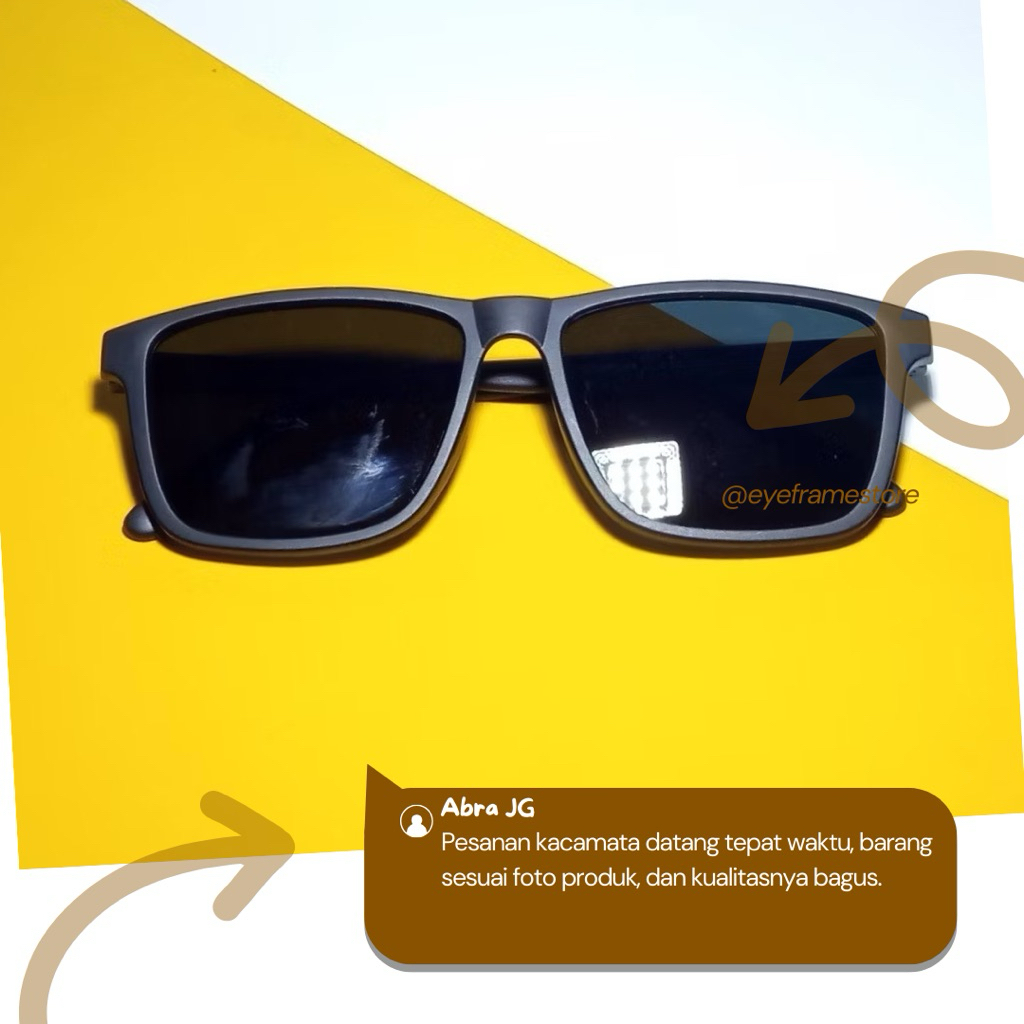 kacamata hitam keren persegi panjang cowok kece sunglasses kaca mata