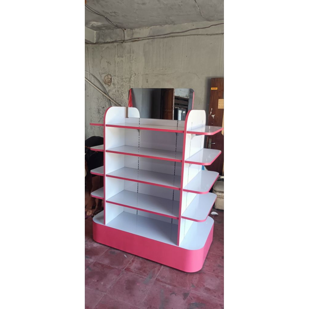 Rak Gondola HPL Display Toko