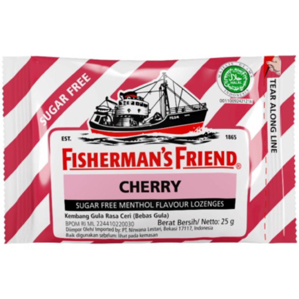 

FISHERMAN'S FRIEND Permen Sugar Free cherry 25 g