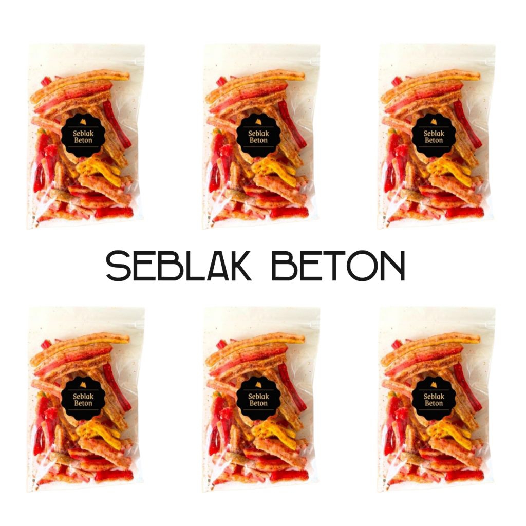 

Cemilan Snack Kerupuk Seblak Beton