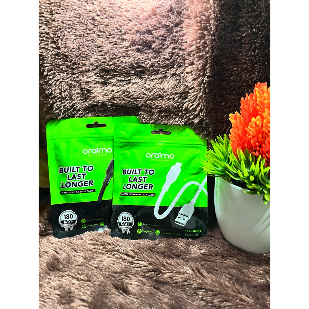 KABEL DATA ORAIMO ROBUSTLINE OCD 114L 2.0A LIGHTNING