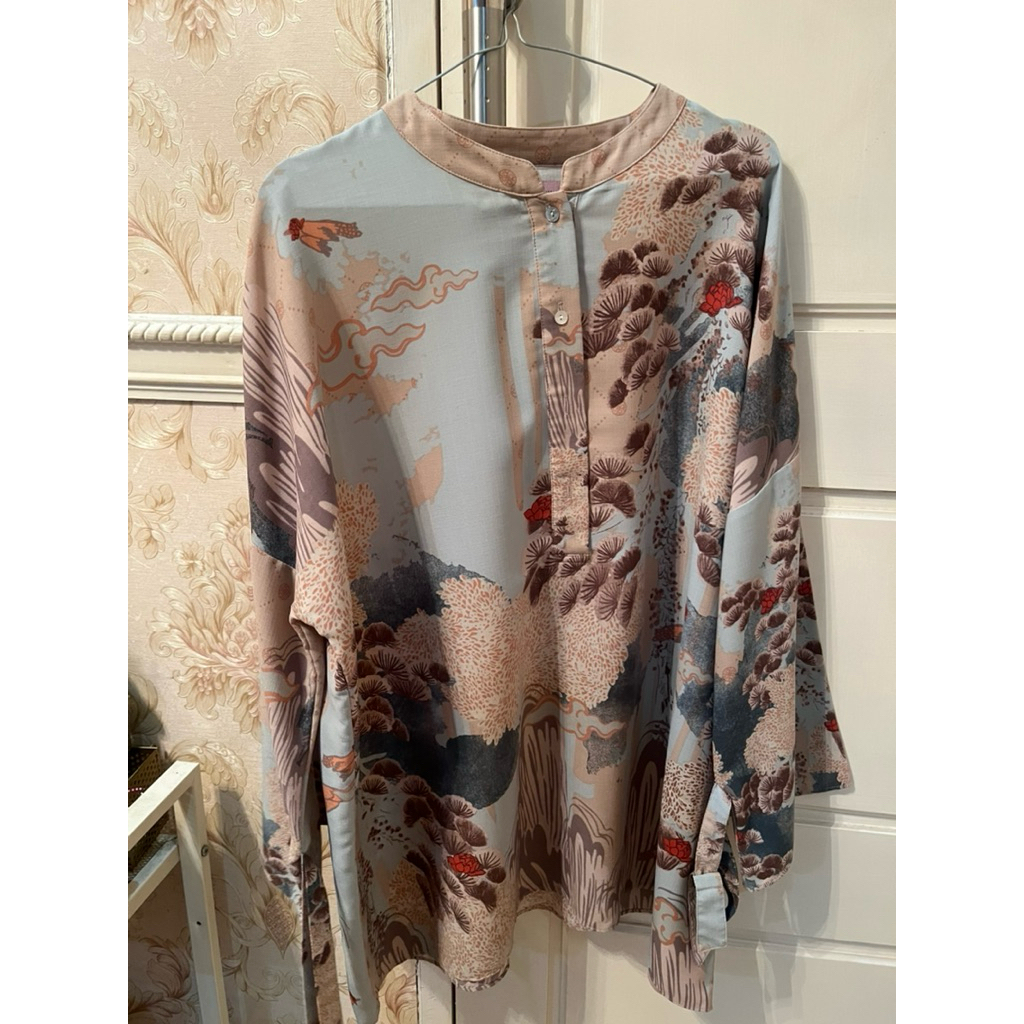 PRELOVED RIA MIRANDA X COTTONINK BLOUSE KEMEJA