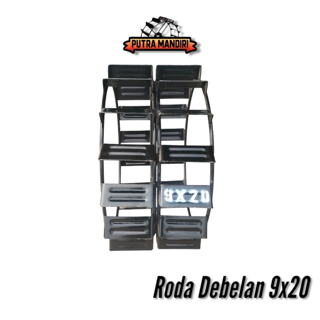 Roda Debelan / Roda Sambung 9x20 Traktor Quick, G1000, Boxer, G3000