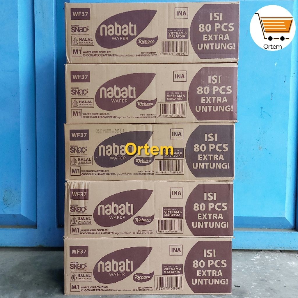 

NABATI WAFER KARTON / DUS | ECERAN 2000 | 80 PCS |