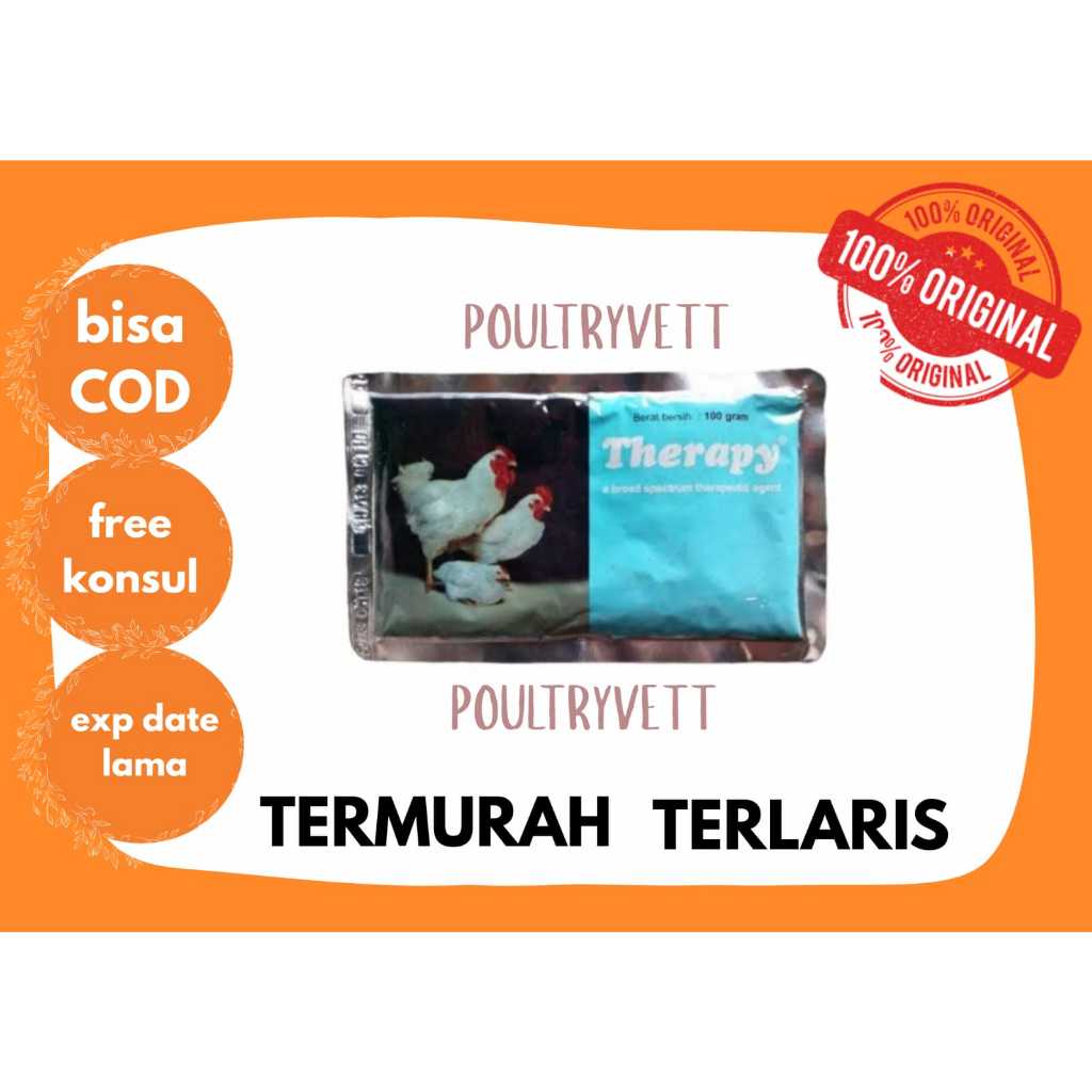 (ANTIBIOTIK AYAM) THERAPY 100 GRAM MEDION