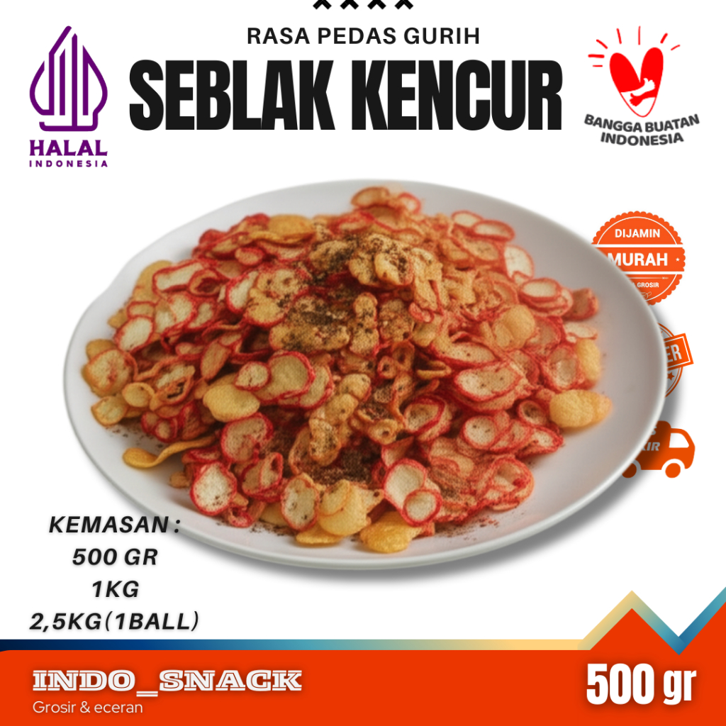 

Seblak Kencur Seblak cikur 500 gram pedas gurih TERMURAH